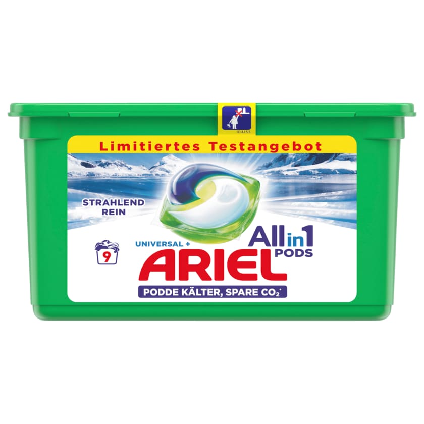 Ariel Vollwaschmittel All-in-1 Pods Universal 245,7g, 9WL